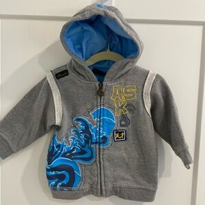 Akademiks Full Zip Hoodie | Size 12 mth